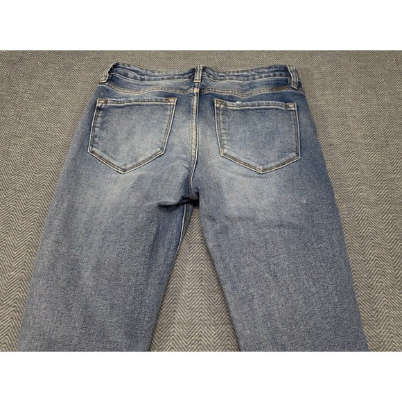 KanCan Jeans Women Size 26 Distressed Medium Wash Skinny Fit Denim‎ - Picture 8 of 9
